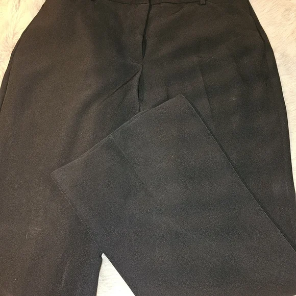 Express Black Wide Leg Women's Pants - Picture 4 of 7